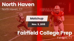 Matchup: North Haven  vs. Fairfield College Prep  2018