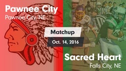 Matchup: Pawnee City High vs. Sacred Heart  2016