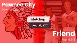 Matchup: Pawnee City High vs. Friend  2016
