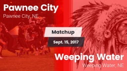 Matchup: Pawnee City High vs. Weeping Water  2016