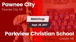 Matchup: Pawnee City High vs. Parkview Christian School 2016