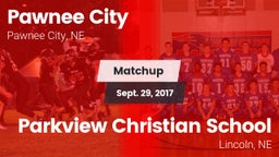 Matchup: Pawnee City High vs. Parkview Christian School 2017
