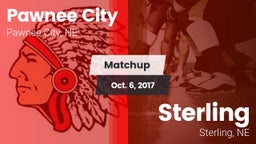 Matchup: Pawnee City High vs. Sterling  2017