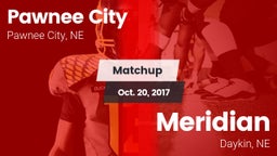 Matchup: Pawnee City High vs. Meridian  2016