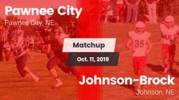 Matchup: Pawnee City High vs. Johnson-Brock  2019