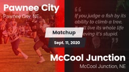 Matchup: Pawnee City High vs. McCool Junction  2020
