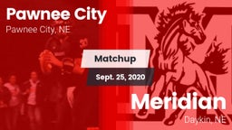 Matchup: Pawnee City High vs. Meridian  2020