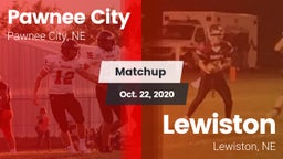 Matchup: Pawnee City High vs. Lewiston  2020