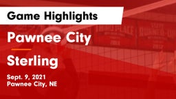 Pawnee City  vs Sterling  Game Highlights - Sept. 9, 2021