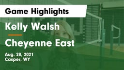Kelly Walsh  vs Cheyenne East Game Highlights - Aug. 28, 2021