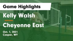 Kelly Walsh  vs Cheyenne East Game Highlights - Oct. 1, 2021