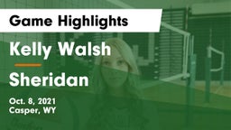 Kelly Walsh  vs Sheridan Game Highlights - Oct. 8, 2021