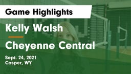 Kelly Walsh  vs Cheyenne Central Game Highlights - Sept. 24, 2021