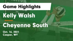 Kelly Walsh  vs Cheyenne South Game Highlights - Oct. 16, 2021