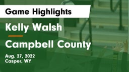Kelly Walsh  vs Campbell County Game Highlights - Aug. 27, 2022
