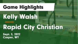 Kelly Walsh  vs Rapid City Christian Game Highlights - Sept. 3, 2022