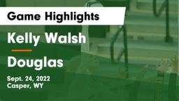 Kelly Walsh  vs Douglas Game Highlights - Sept. 24, 2022