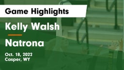 Kelly Walsh  vs Natrona Game Highlights - Oct. 18, 2022