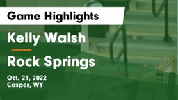 Kelly Walsh  vs Rock Springs Game Highlights - Oct. 21, 2022