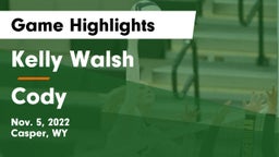 Kelly Walsh  vs Cody Game Highlights - Nov. 5, 2022