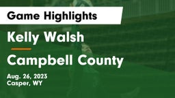 Kelly Walsh  vs Campbell County  Game Highlights - Aug. 26, 2023