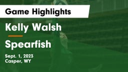Kelly Walsh  vs Spearfish Game Highlights - Sept. 1, 2023