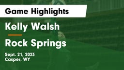 Kelly Walsh  vs Rock Springs  Game Highlights - Sept. 21, 2023