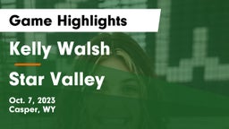 Kelly Walsh  vs Star Valley  Game Highlights - Oct. 7, 2023