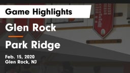 Glen Rock  vs Park Ridge  Game Highlights - Feb. 15, 2020