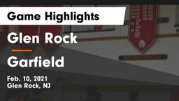 Glen Rock  vs Garfield  Game Highlights - Feb. 10, 2021