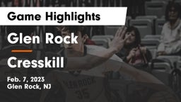 Glen Rock  vs Cresskill  Game Highlights - Feb. 7, 2023