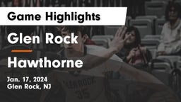 Glen Rock  vs Hawthorne  Game Highlights - Jan. 17, 2024