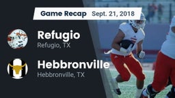 Recap: Refugio  vs. Hebbronville  2018