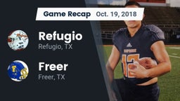 Recap: Refugio  vs. Freer  2018