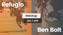 Matchup: Refugio  vs. Ben Bolt 2019