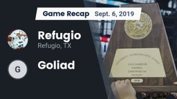 Recap: Refugio  vs. Goliad 2019