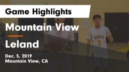 Mountain View  vs Leland  Game Highlights - Dec. 5, 2019