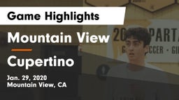 Mountain View  vs Cupertino  Game Highlights - Jan. 29, 2020