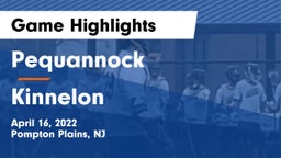 Pequannock  vs Kinnelon  Game Highlights - April 16, 2022