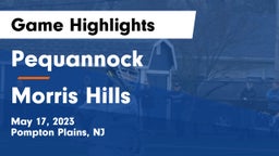 Pequannock  vs Morris Hills  Game Highlights - May 17, 2023