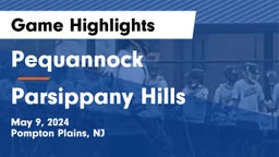 Pequannock  vs Parsippany Hills  Game Highlights - May 9, 2024