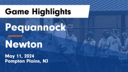Pequannock  vs Newton  Game Highlights - May 11, 2024