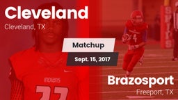 Matchup: Cleveland High vs. Brazosport  2017