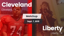 Matchup: Cleveland High vs. Liberty  2018