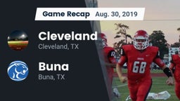 Recap: Cleveland  vs. Buna  2019