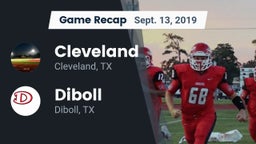 Recap: Cleveland  vs. Diboll  2019