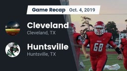 Recap: Cleveland  vs. Huntsville  2019