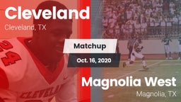 Matchup: Cleveland High vs. Magnolia West  2020