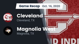 Recap: Cleveland  vs. Magnolia West  2020