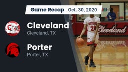 Recap: Cleveland  vs. Porter  2020